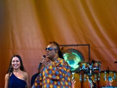 Stevie Wonder at Jazz Fest - photo by Ryan O'Malley