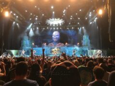 EDDIE! Iron Maiden at Xfinity Center - photo by Stacey Rose