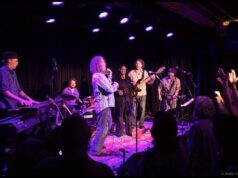 The Contribution performing - photo by Anne Cutler