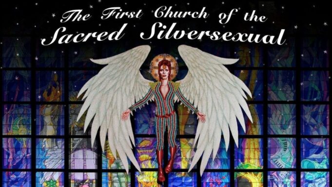 The logo for the First Church of the Sacred Silversexual