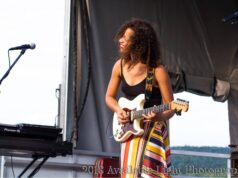 Jackie Venson at Dog Mountain - photo by Kathy Hicks Murray of Available Light Photography