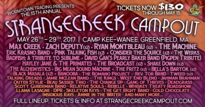 StrangeCreek 2017 lineup