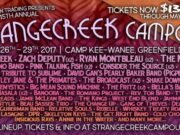 StrangeCreek 2017 lineup