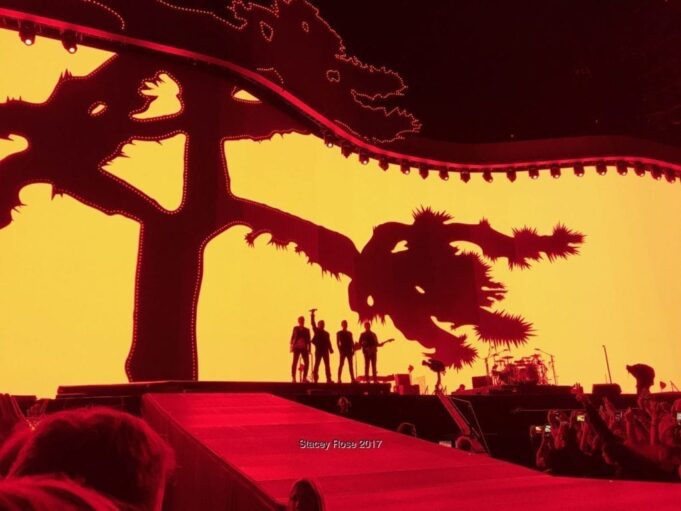 U2 at Gillette Stadium - photo by Stacey Rose