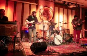 Beau Sasser performs with the Medicinal Purpose at Hawks and Reed in Greenfield, MA - photo by Kelly D