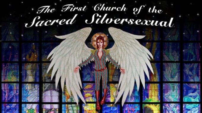 The logo for the First Church of the Sacred Silversexual