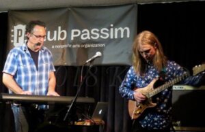 Neal Morse and Paul Bielatowicz collaborate on "The Door" - photo by Kelly D