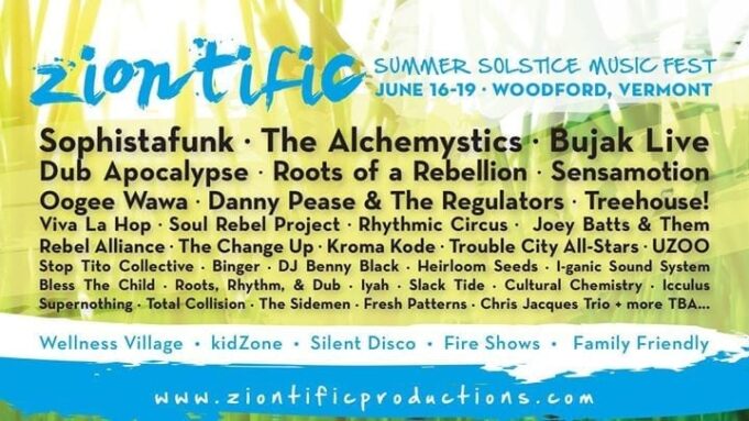 Ziontific 2017 lineup