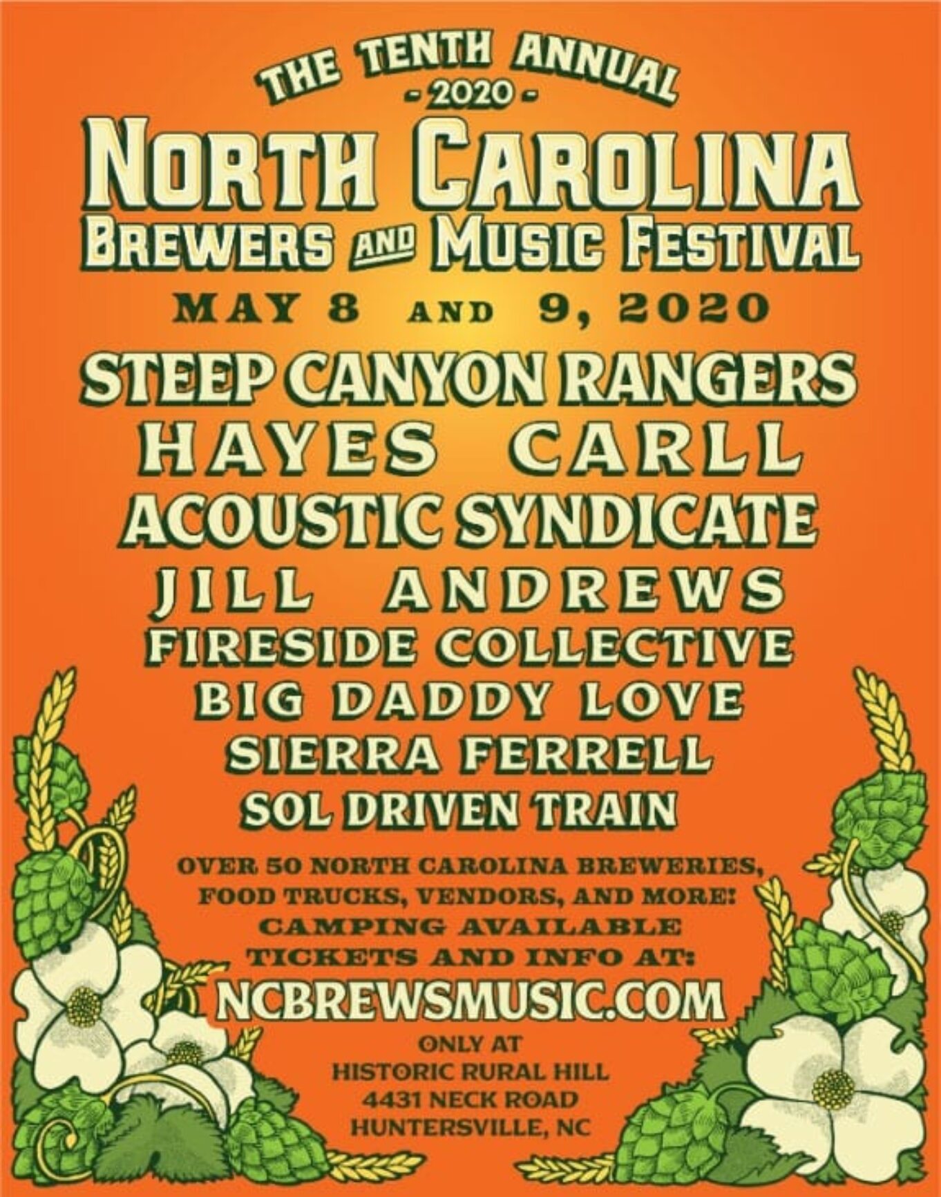North Carolina Brewers and Music Festival Announced Live Music News