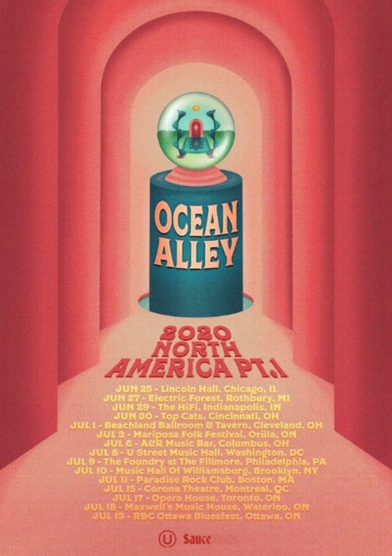ocean alley tour 2024